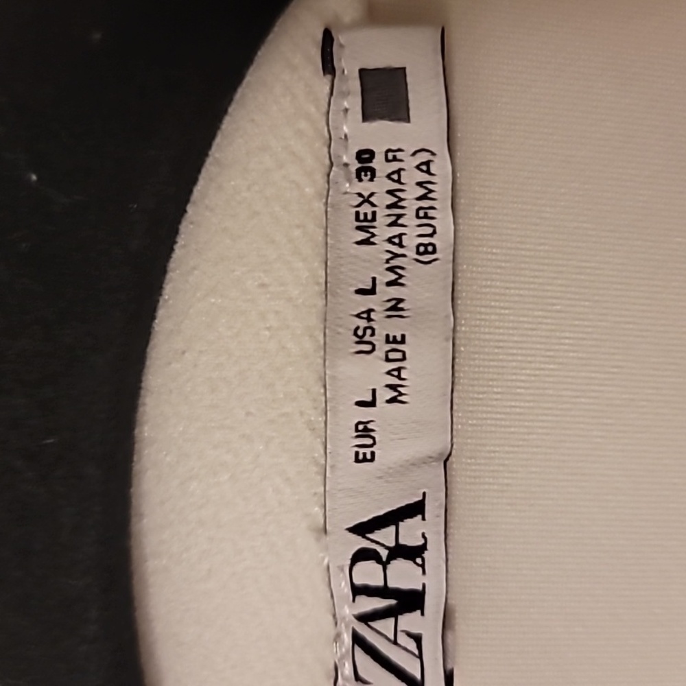 ZARA White Coat, Women's, Size L - Picture 2 of 5